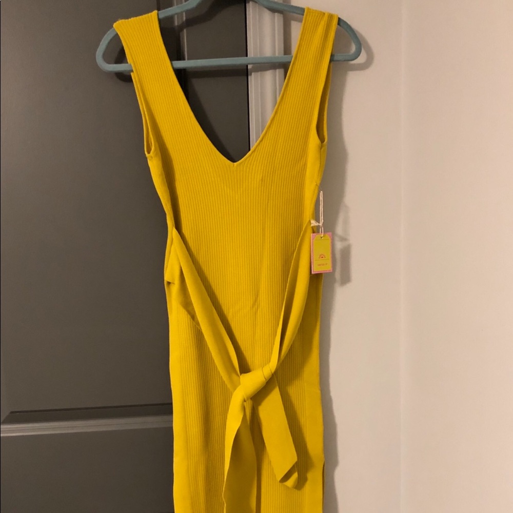 Yellow dress